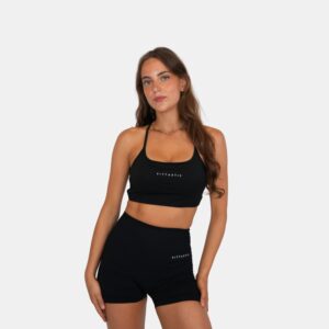 Backless bra black