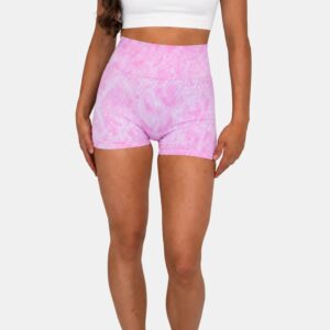 Tie Dye shorts Pink