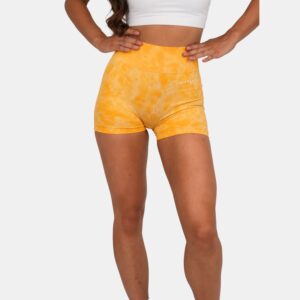 Tie Dye shorts Orange