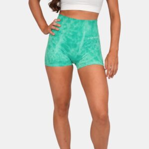 Tie Dye shorts green