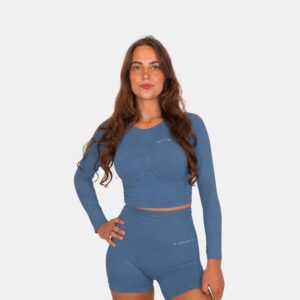 Longsleeve Trouble blue