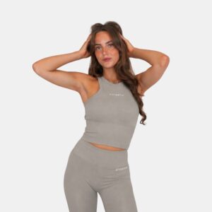 Halter top Earth brown