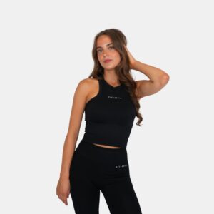Halter top Shadow black