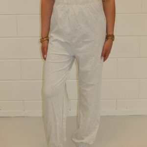 comfy joggers wahsed white