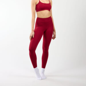 Legging Bordeaux red
