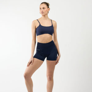 Scrunch short Dark blue